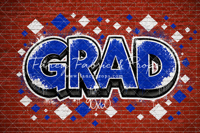 Royal & White Grad - With Sweep Option