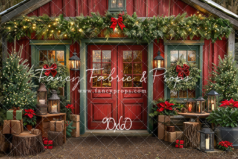 Rustic Noel General Store - with Sweep Option