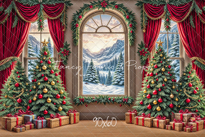 Snowfall Symphony Room - with Sweep Option