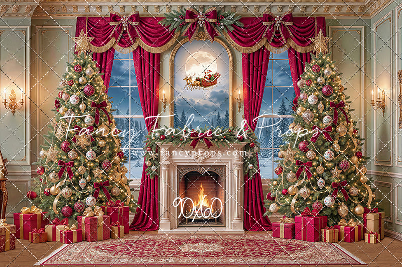 Santa's Midnight Flight - with Sweep Option
