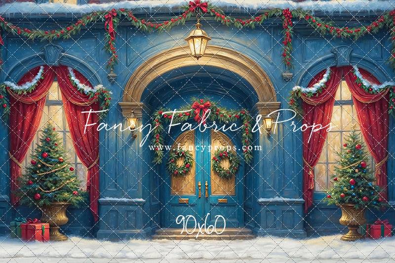 Sapphire Holiday Elegance - With Sweep Option