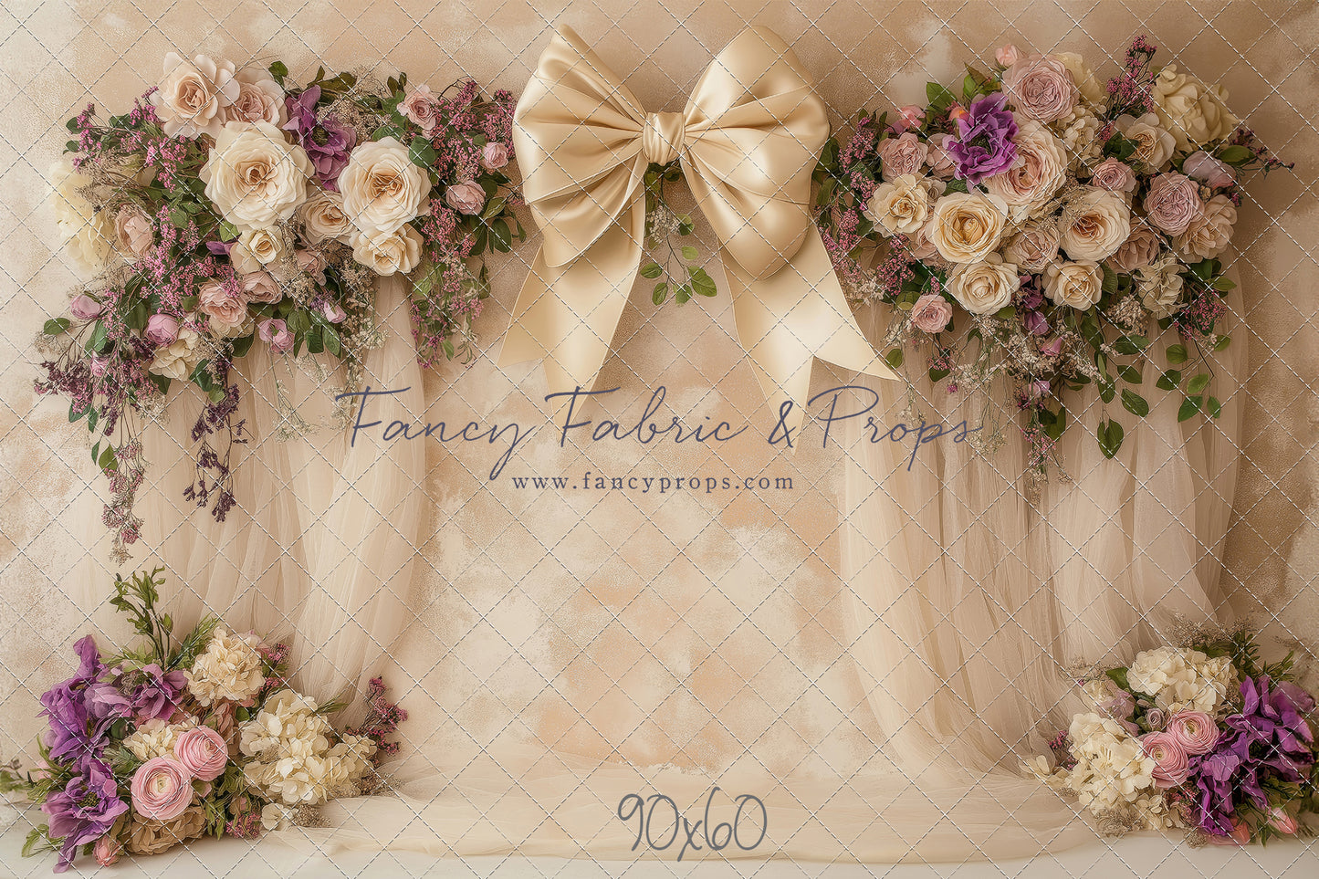 Shades of Blushing Lavender - With Sweep Option