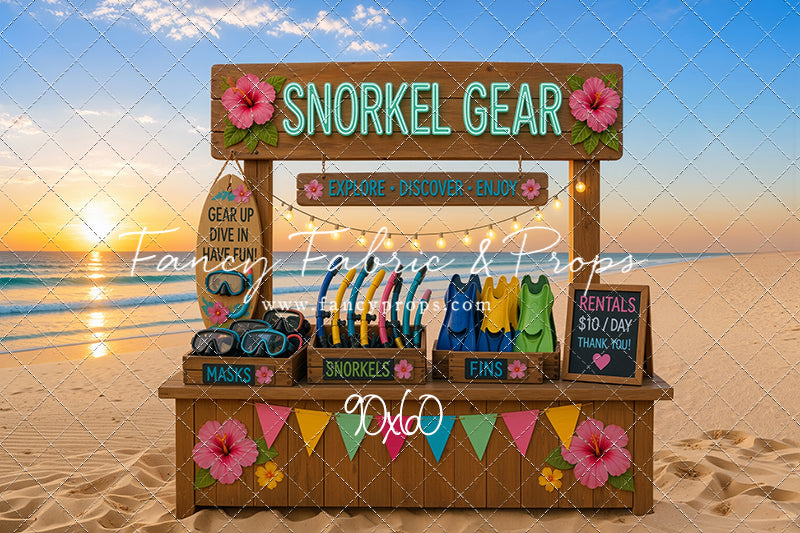 Snorkel Shack- With Sweep Option