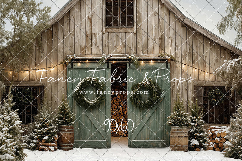 Snowfall Barn - with Sweep Option