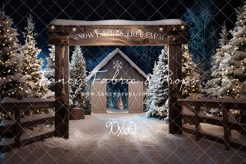 Snowy Acres Tree Farm - with Sweep Option