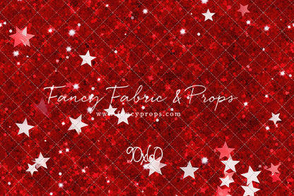 Starry Red Sparkle