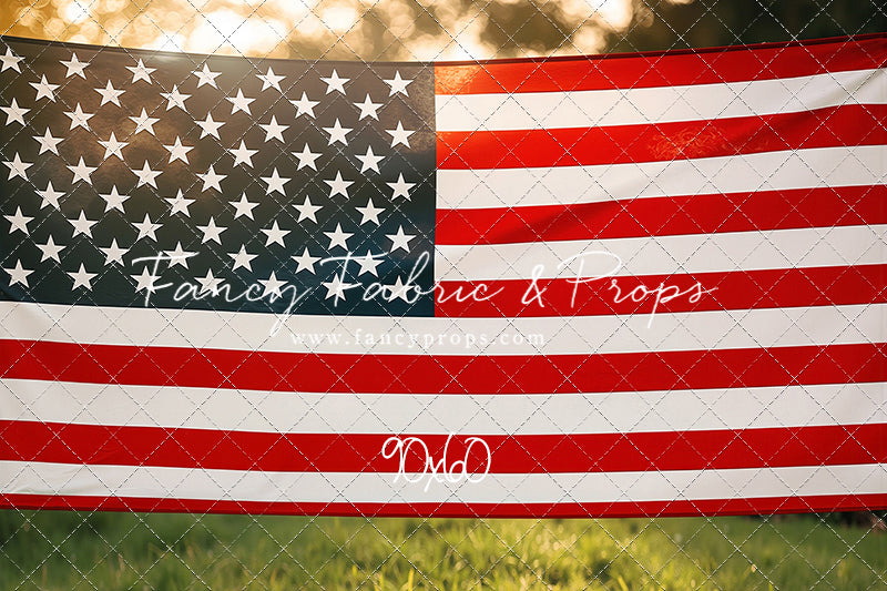 Stars & Stripes Sunset - With Sweep Option