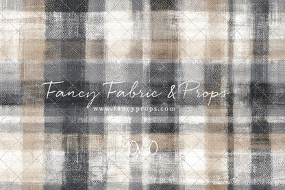 Stone & Sand Tartan - With Sweep Option