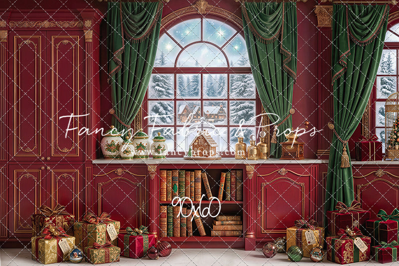 Storybook Christmas Room - With Sweep Option