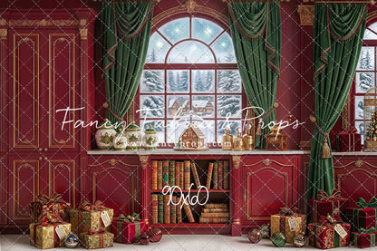 Storybook Christmas Room - With Sweep Option
