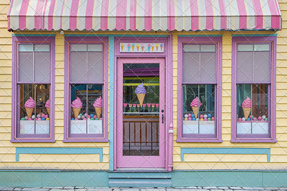 Sweet Summer Ice Cream Shop - With Sweep Option