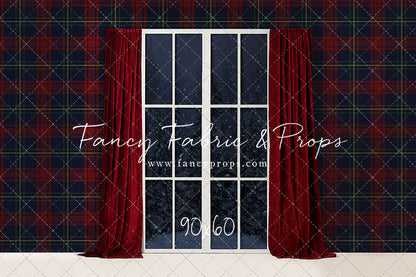Tartan Traditional Mantle Window