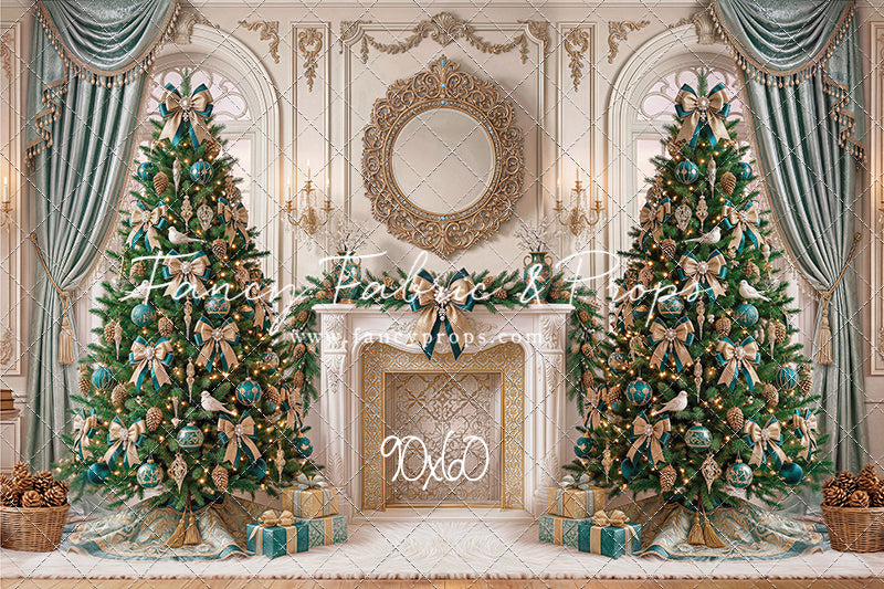 Teal Tidings Manor - with Sweep Option