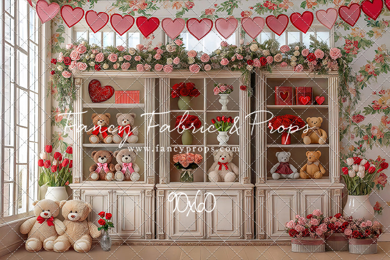 Teddy's Sweetheart Corner - With Sweep Option