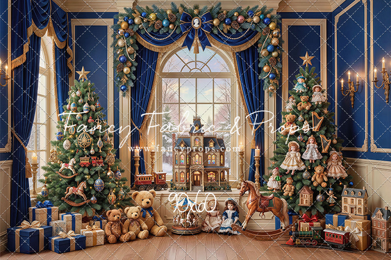 The Holiday Dollhouse Room - with Sweep Option