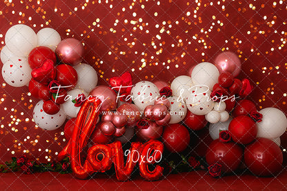 Valentine Balloons & Bokeh