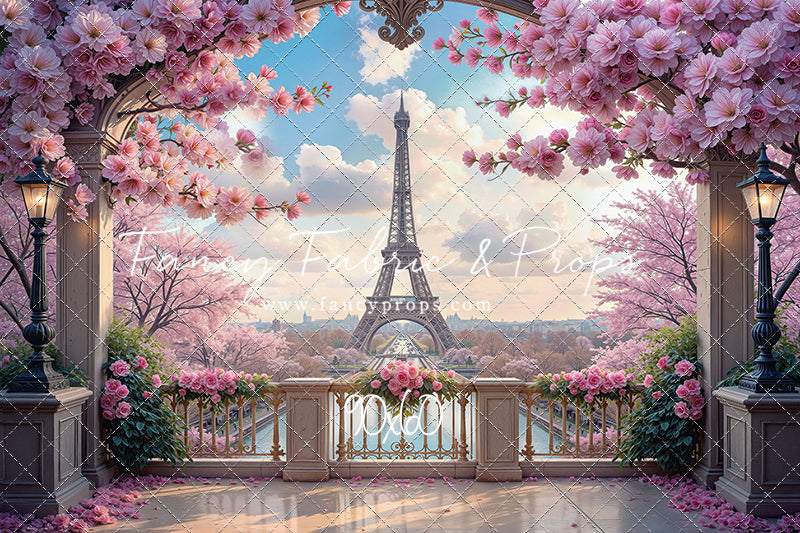 Valentine In Paris - With Sweep Option