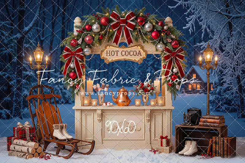 Vintage Cocoa Stand - with Sweep Option