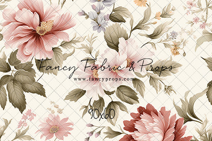 Vintage Pastel Blooms