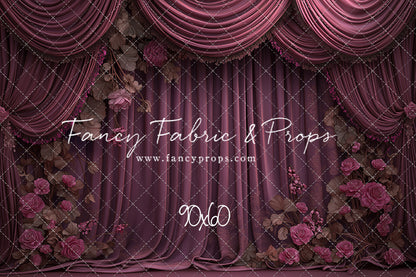 Vintage Plum Romance - With Sweep Option