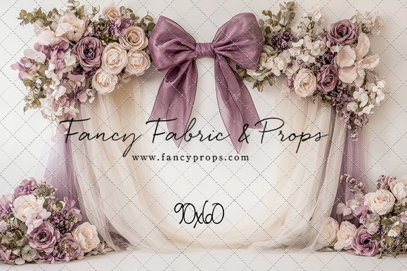 Violet Rose Cashmere - With Sweep Option