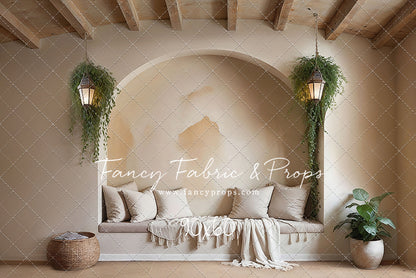 Warm Beige Comforts - Tile Floor - With Sweep Option