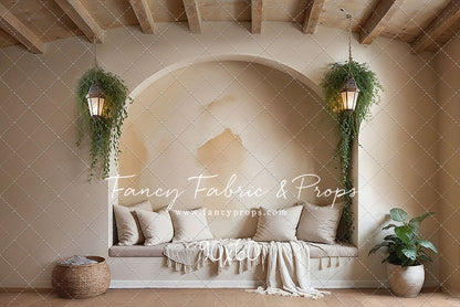 Warm Beige Comforts - Wood Floor - With Sweep Option