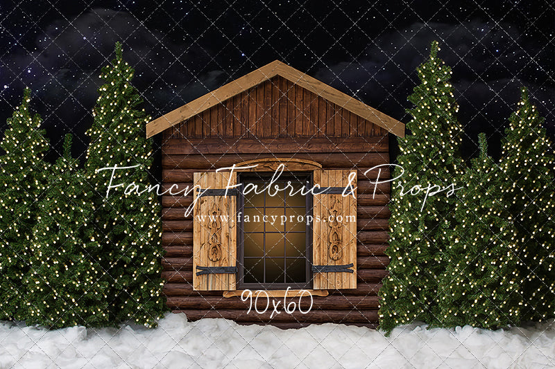 Winter Cabin 2pc Mini Room