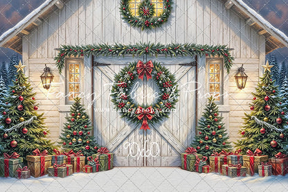 Winter Welcome Barn - with Sweep Option