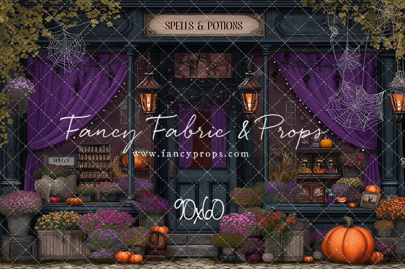 Witch's Hollow Mercantile - With Sweep Option