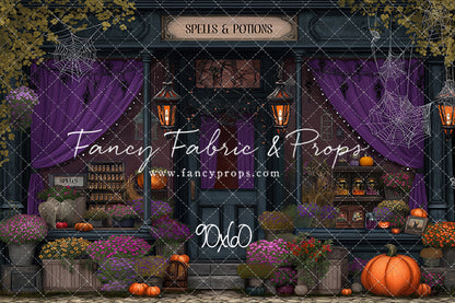 Witch's Hollow Mercantile - With Sweep Option