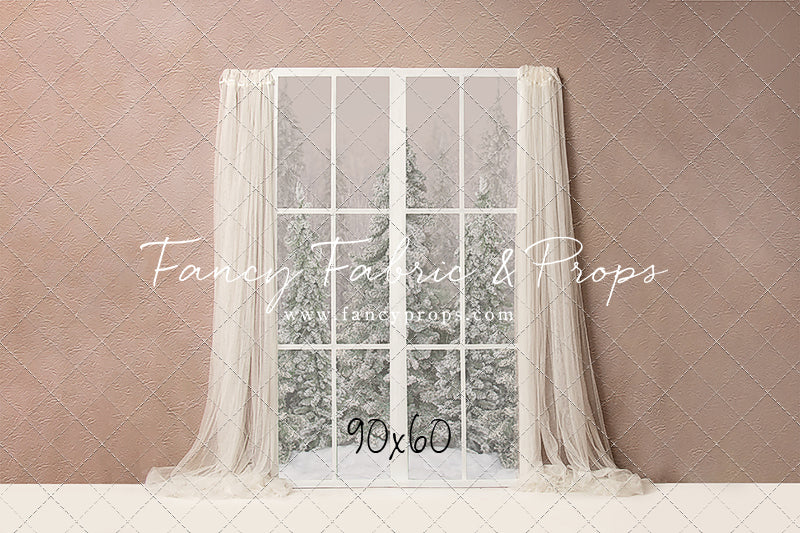 Woodland Winter Window