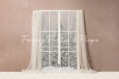 Woodland Winter Window