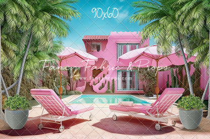 Barbie's Poolside Vacation - Pavement Floor - With Sweep Option