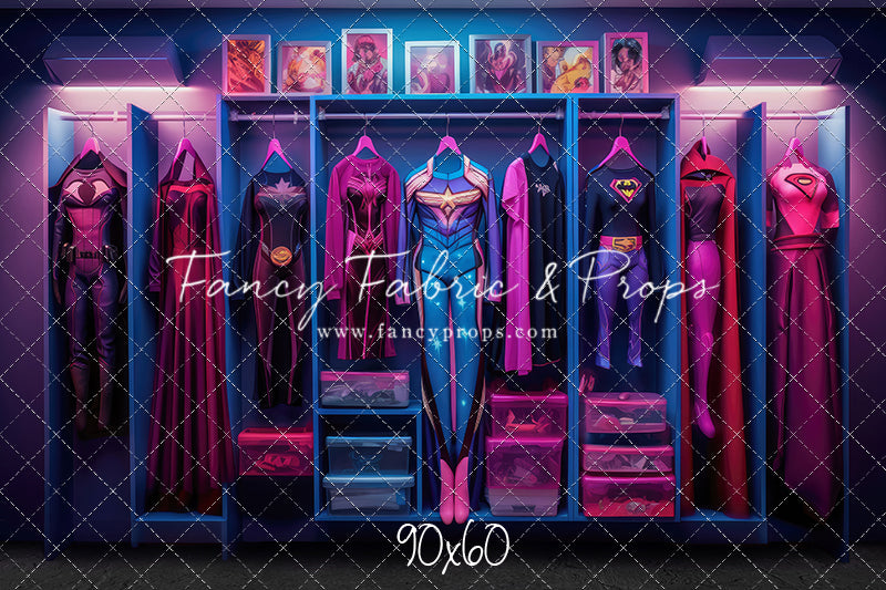 Dress Like A Super Girl- With Sweep Option