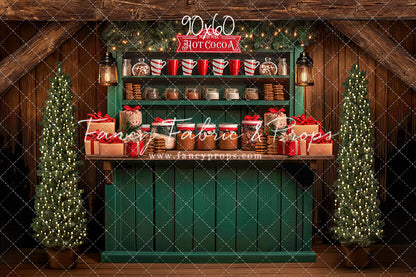 Santa's Cocoa Corner - with Sweep Option