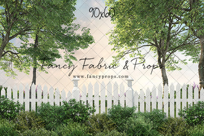 Spring Sunrise Garden Gate