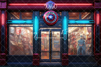 Super Hero City Comics - With Sweep Option