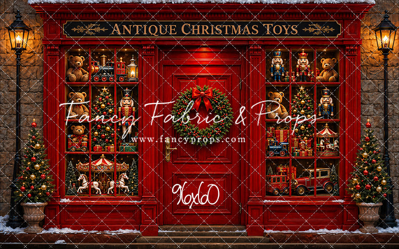Antique Christmas Toy Store - with Sweep Option