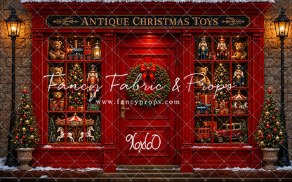 Antique Christmas Toy Store - with Sweep Option