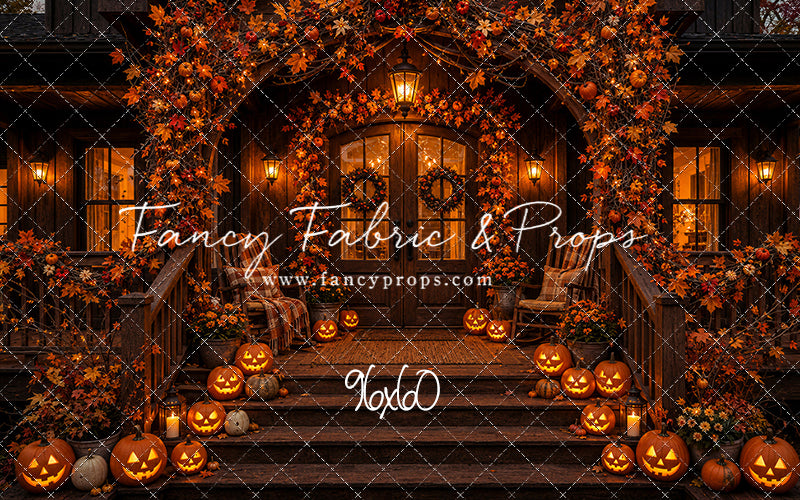 Autumn Lantern Landing - With Sweep Option