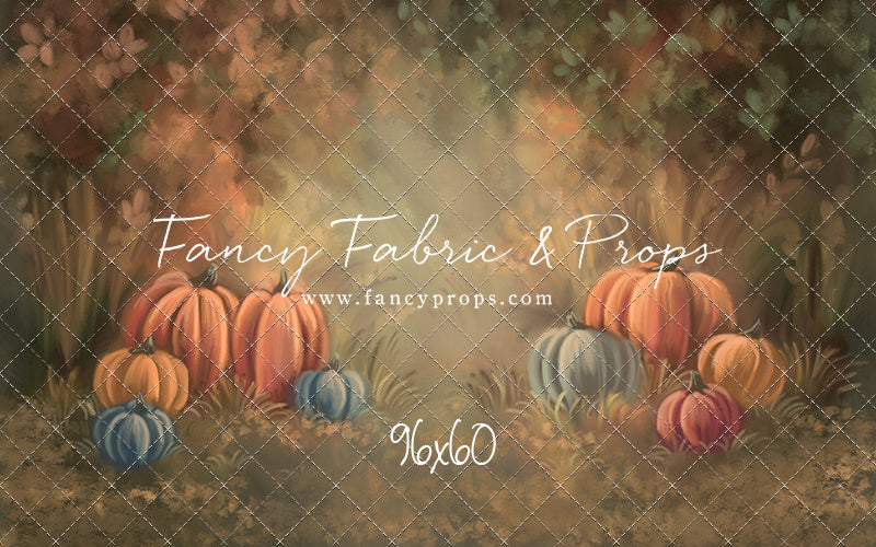 Autumn Pumpkin Paradise - With Sweep Option