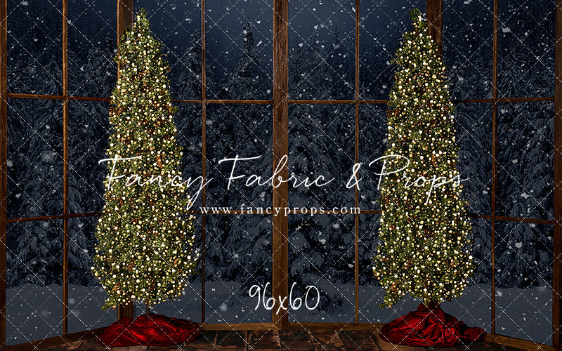 Bay Window With Trees