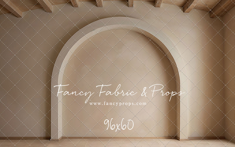 Beige Elegant Arch - Tile Floor - With Sweep Option
