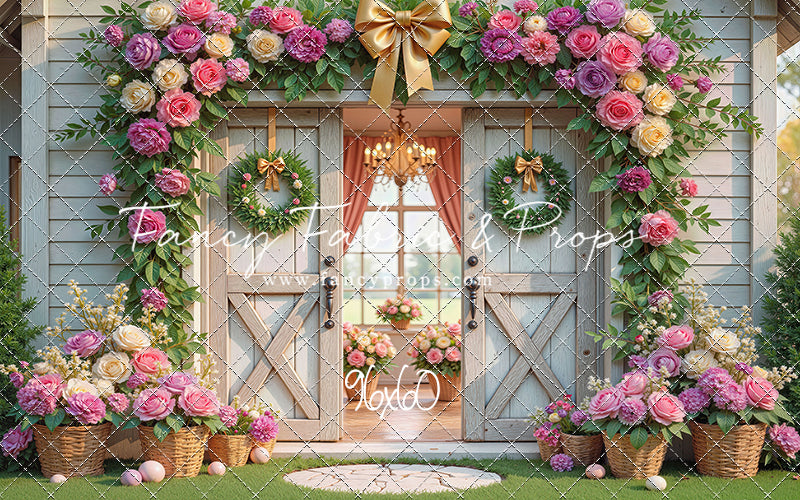 Blooming Bunny Barn - With Sweep Option