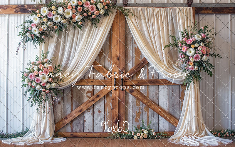 Blossoming Birch Barn - With Sweep Option