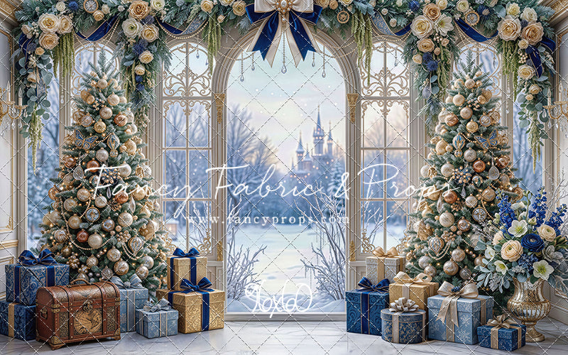 Blue Winter Wonderland - with Sweep Option