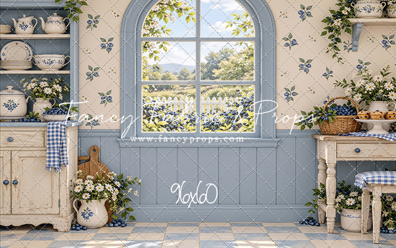 Blueberry Kitchen  - With Sweep Option