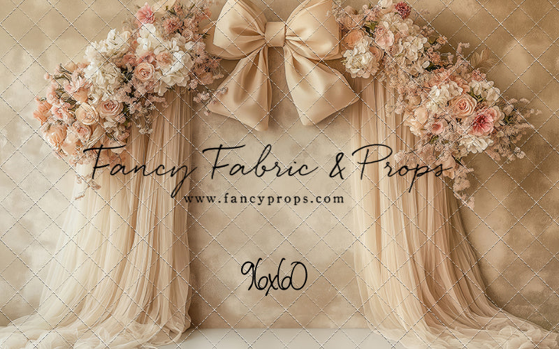 Blush Bow Harmony  - With Sweep Option