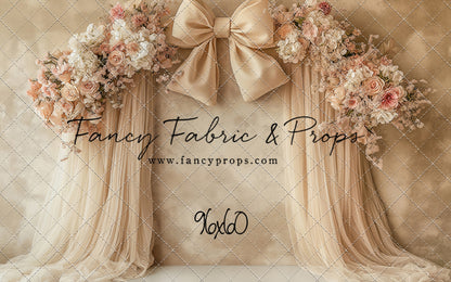 Blush Bow Harmony  - With Sweep Option